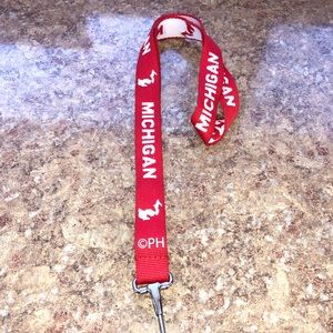 Reversible Michigan Lanyard
